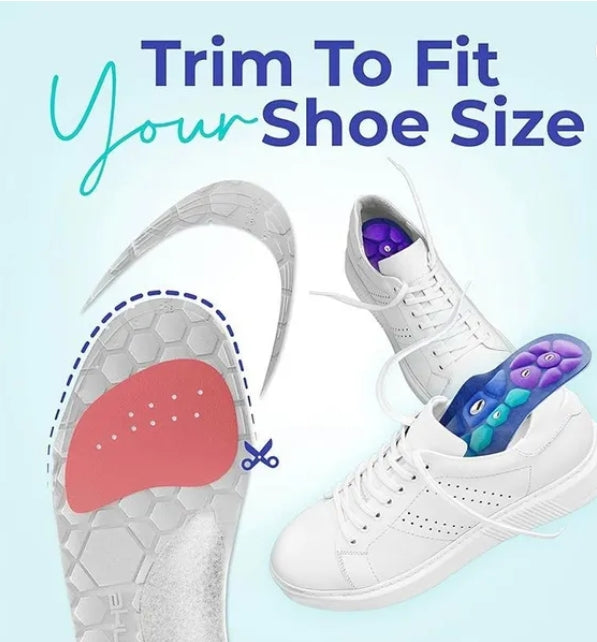 Premium 68 Magnetic Massage Insoles – Foot Acupressure Therapy for Weight Loss and Wellness