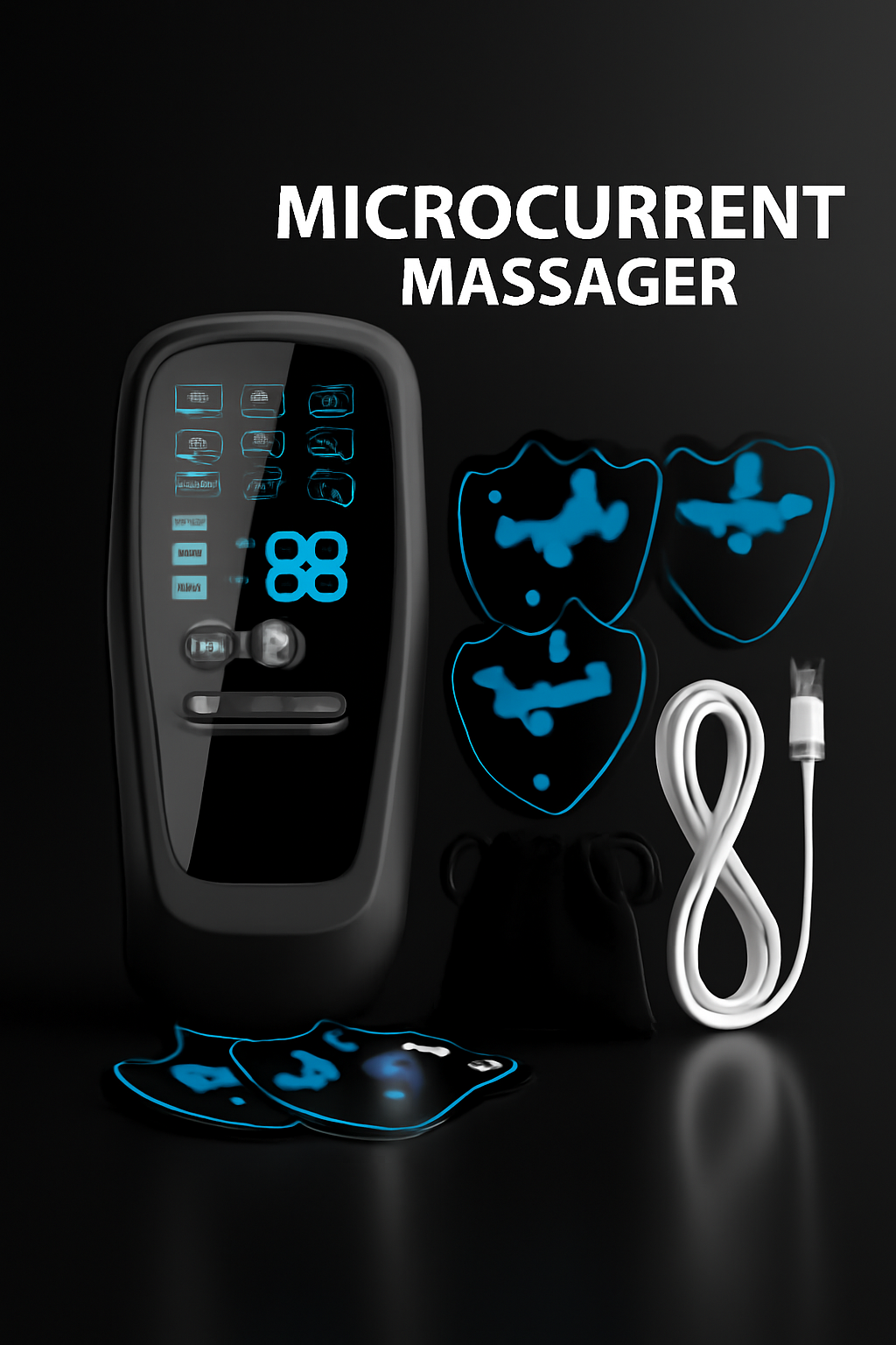 Physiotherapy TENS Muscle Stimulator - Digital Therapy for Body Massage & Slimming