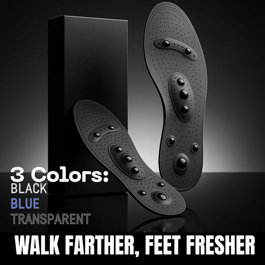 Premium 68 Magnetic Massage Insoles – Foot Acupressure Therapy for Weight Loss and Wellness