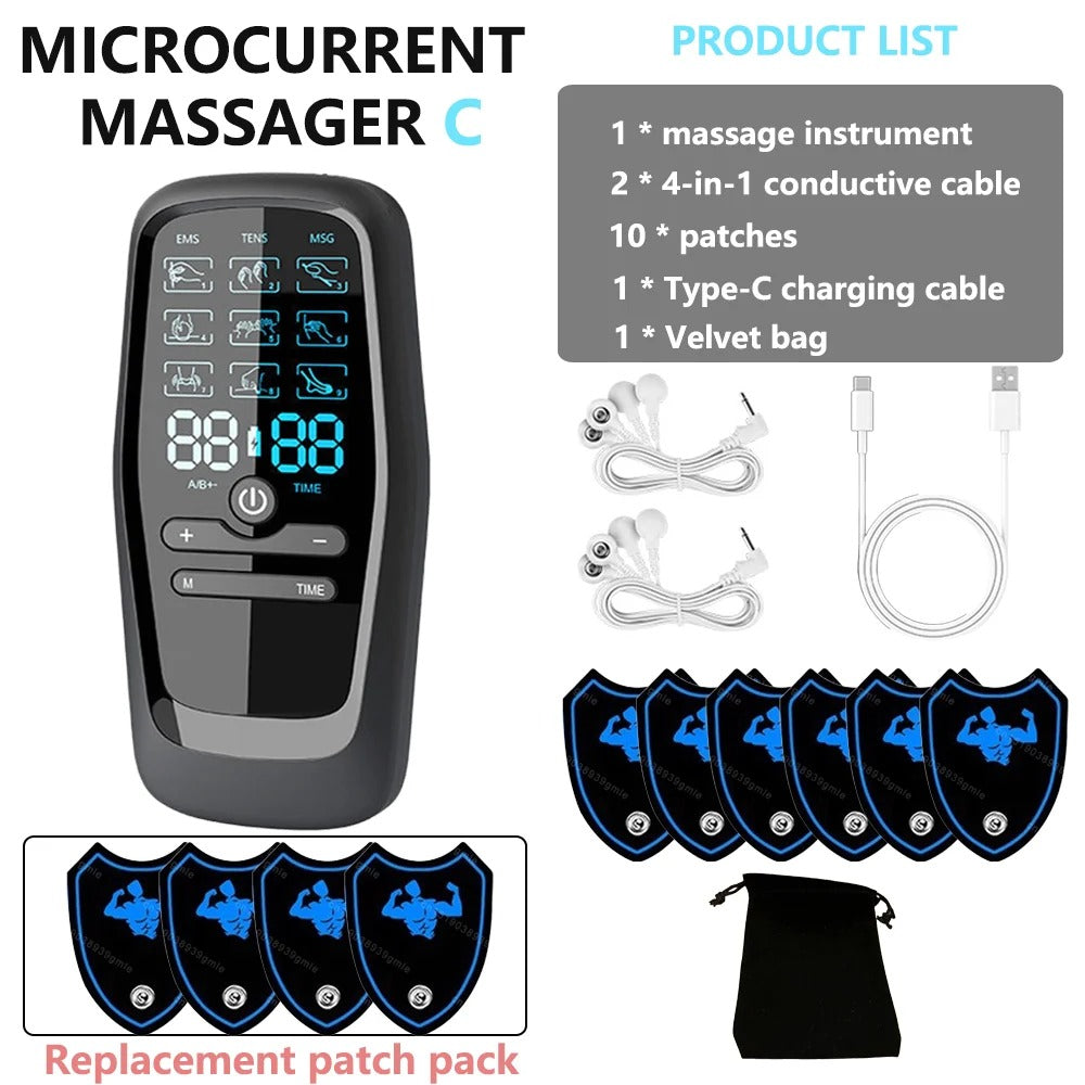 Physiotherapy TENS Muscle Stimulator - Digital Therapy for Body Massage & Slimming