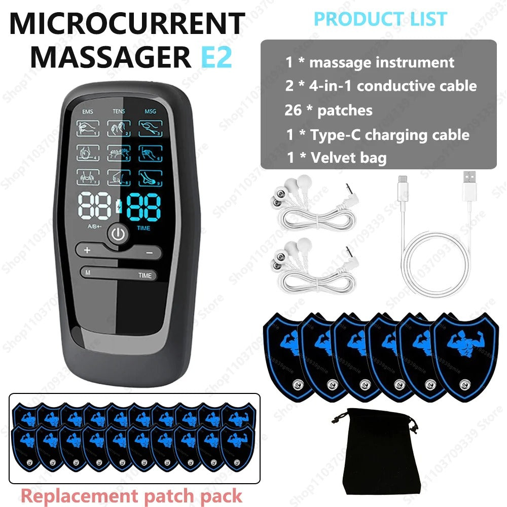 Physiotherapy TENS Muscle Stimulator - Digital Therapy for Body Massage & Slimming