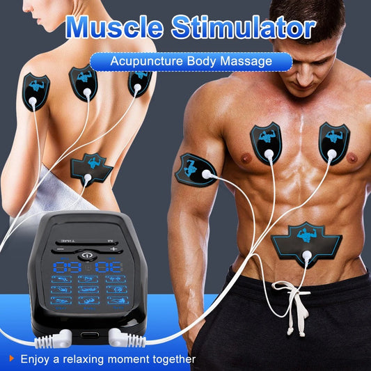 Physiotherapy TENS Muscle Stimulator - Digital Therapy for Body Massage & Slimming