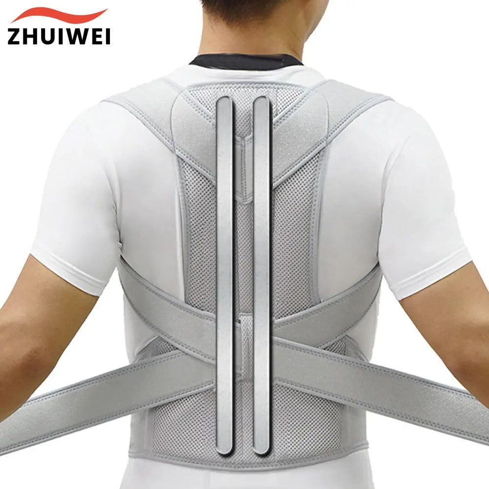 New Upper Back Posture Corrector - Clavicle Support & Shoulder Brace