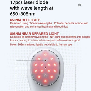 NEW 650nm & 808nm Low Level Laser Therapy Device – Cold Laser for Arthritis & Pain Relief