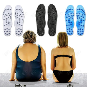 Premium 68 Magnetic Massage Insoles – Foot Acupressure Therapy for Weight Loss and Wellness