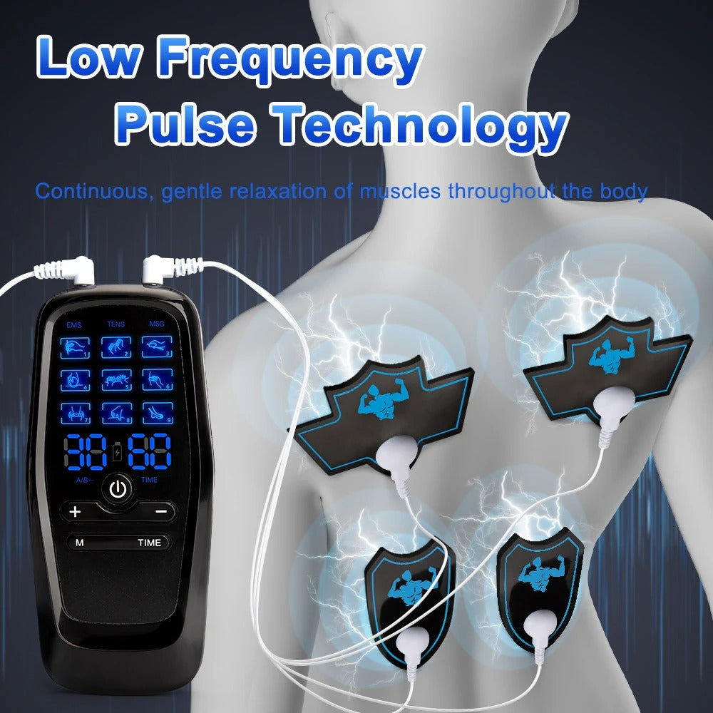 Physiotherapy TENS Muscle Stimulator - Digital Therapy for Body Massage & Slimming