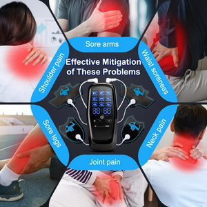 Physiotherapy TENS Muscle Stimulator - Digital Therapy for Body Massage & Slimming