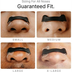 Skin Safe Nasal Strips – Magnetic Nasal Dilator for Better Breathing, Snoring Relief & Oxygen Boost