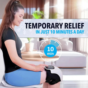 Smart Knee Massager with Red Light Therapy – Electric Heating & Vibration for Joint Pain, Swelling, and Muscle Relief