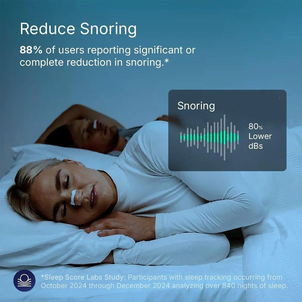 Skin Safe Nasal Strips – Magnetic Nasal Dilator for Better Breathing, Snoring Relief & Oxygen Boost
