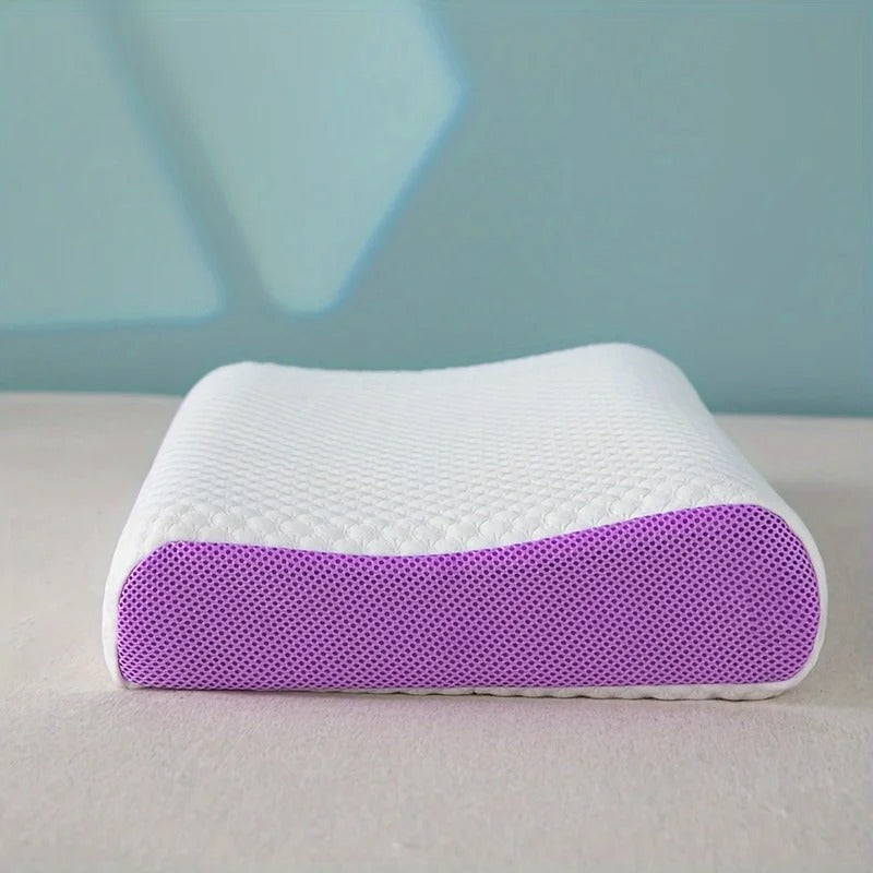 Pectin Breathable TPE Cervical Pillow – Zero Pressure Neck Support, Washable & Latex-Like Comfort