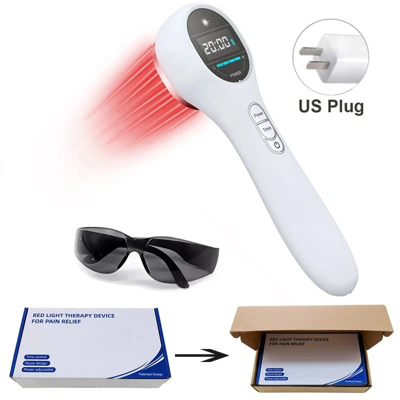 NEW 650nm & 808nm Low Level Laser Therapy Device – Cold Laser for Arthritis & Pain Relief