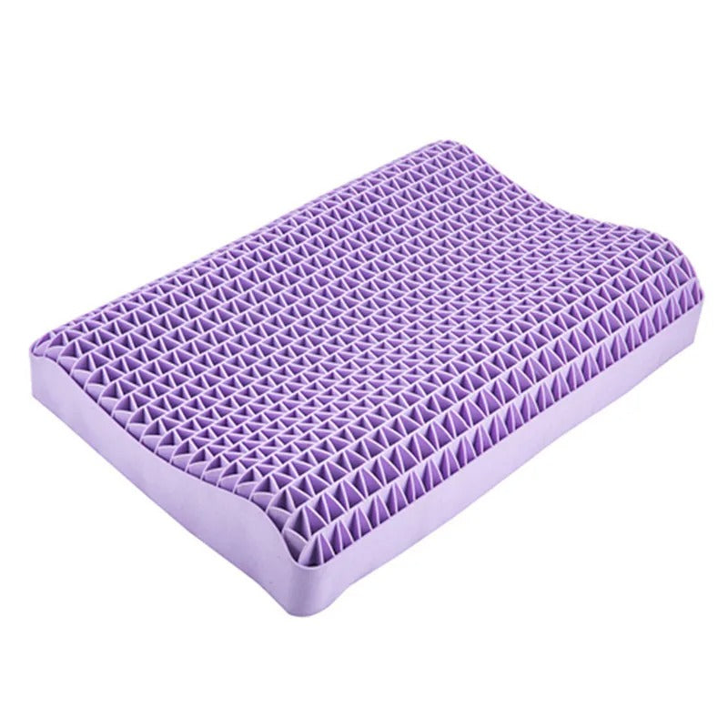 Pectin Breathable TPE Cervical Pillow – Zero Pressure Neck Support, Washable & Latex-Like Comfort