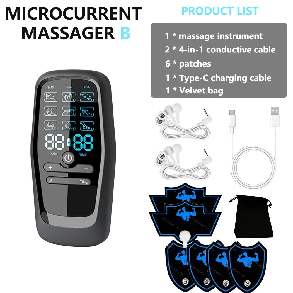 Physiotherapy TENS Muscle Stimulator - Digital Therapy for Body Massage & Slimming