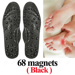 Premium 68 Magnetic Massage Insoles – Foot Acupressure Therapy for Weight Loss and Wellness
